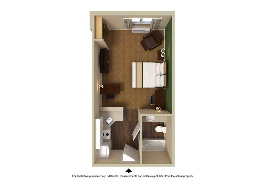 Suburban Studios Minneapolis Блумінгтон Номер фото